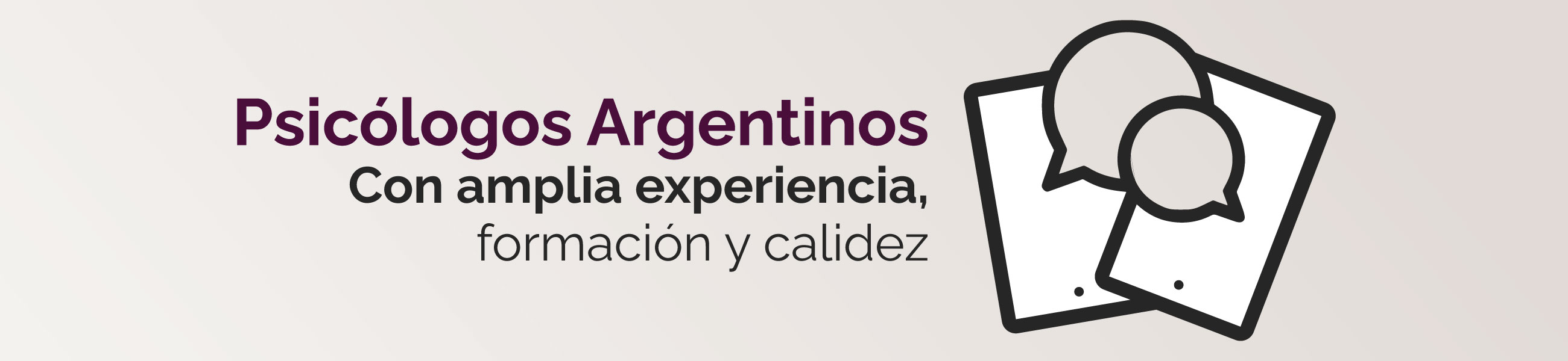 Profesionales con experiencia